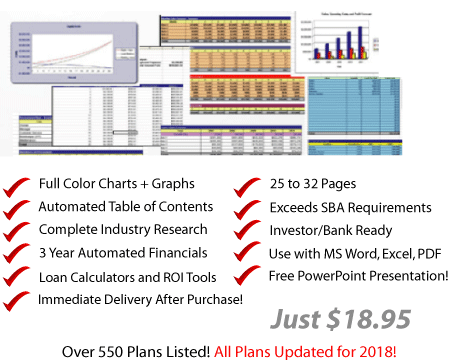 Business Plans are hard to write. As such, TheFinanceResource.com has developed a number of business plan templates that you can use in conjunction with raising capital from banks, investors, or granting institutions. We intend for these business plan templates to assist you by giving you a running head start as you progress through the development of your business operations. As with any business plan, you should make sure that you develop a very conservative financial model as it relates to your company’s operations. 